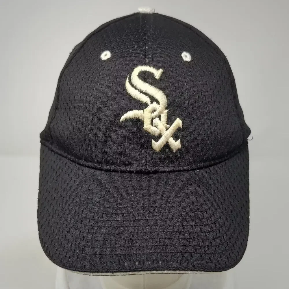 Chicago White Sox MLB OTTO Baseball Cap Black One Size Season Ticket Holder